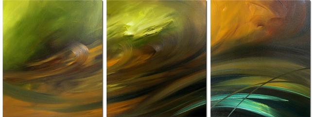 Dafen Oil Painting on canvas abstract -set020